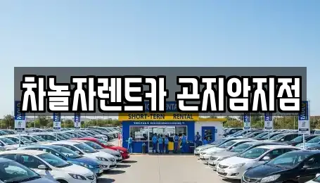 차놀자렌트카 곤지암지점