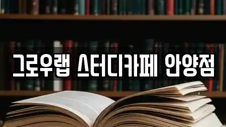 그로우랩 스터디카페 안양점