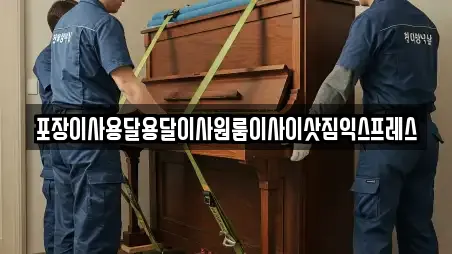 포장이사용달용달이사원룸이사이삿짐익스프레스