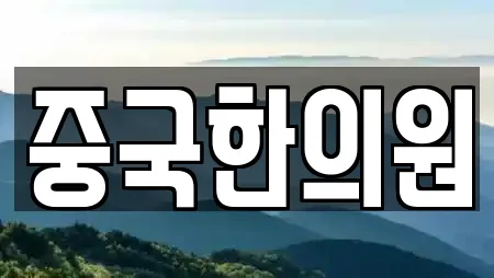 중국한의원