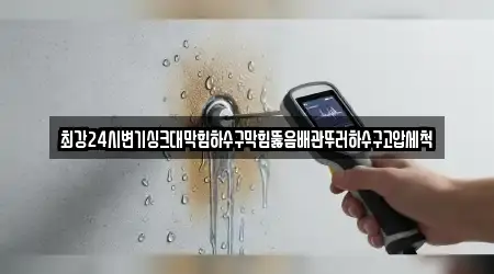 최강24시변기싱크대막힘하수구막힘뚫음배관뚜러하수구고압세척