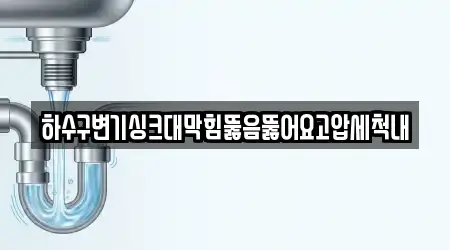 하수구변기싱크대막힘뚫음뚫어요고압세척내