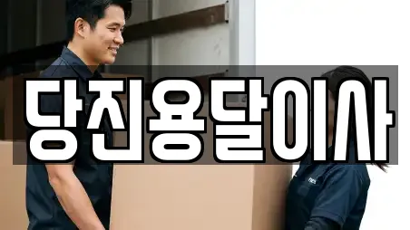 당진용달이사