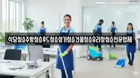 식당청소주방청소후드청소상가청소건물청소유리창청소전문업체