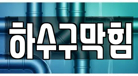 하수구막힘