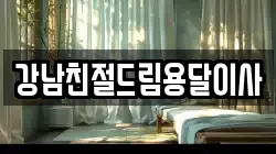 강남친절드림용달이사