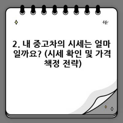 충남 천안시 동남구 동면 송연리 중고차 판매 준비 완벽 가이드:  내 차, 제값 받고 팔자!