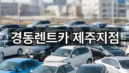 원클릭 지도: 제주특별자치도 제주시 애월읍 장기렌트카 1곳