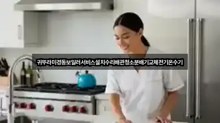 귀뚜라미경동보일러서비스설치수리배관청소분배기교체전기온수기