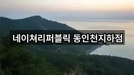 네이쳐리퍼블릭 동인천지하점