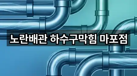 노란배관 하수구막힘 마포점
