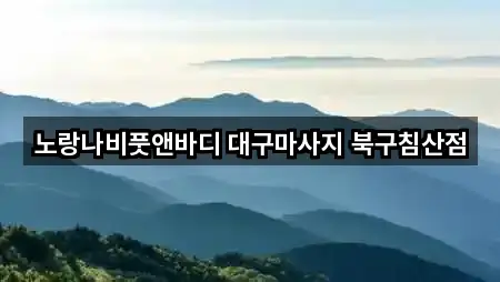 초간편 조회: 북구 에스테틱 5곳
