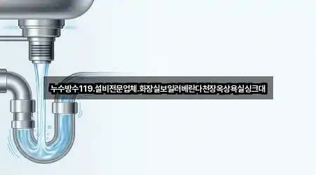 누수방수119.설비전문업체.화장실보일러베란다천장옥상욕실싱크대