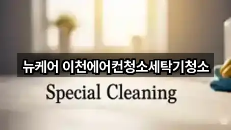 뉴케어 이천에어컨청소세탁기청소