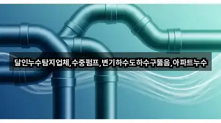 달인누수탐지업체,수중펌프,변기하수도하수구뚫음,아파트누수