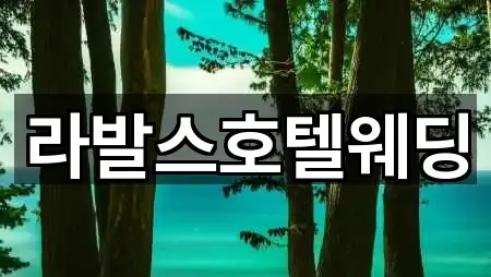 라발스호텔웨딩