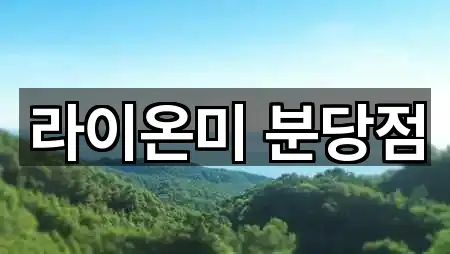 라이온미 분당점