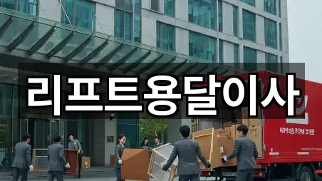 리프트용달이사