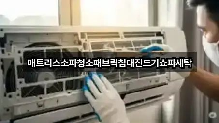 매트리스소파청소패브릭침대진드기쇼파세탁