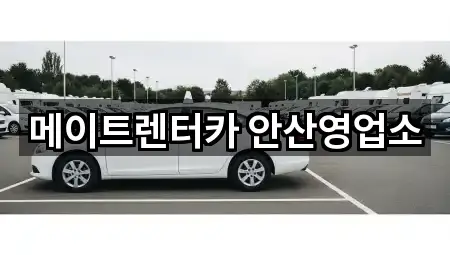 메이트렌터카 안산영업소