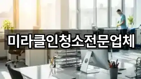 미라클인청소전문업체