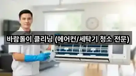 바람돌이 클리닝 (에어컨/세탁기 청소 전문)