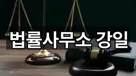 법률사무소 강일