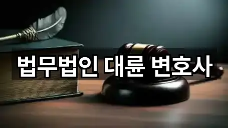 법무법인 대륜 변호사