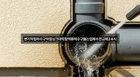 변기막힘하수구막힘싱크대막힘역류하수구뚫는업체수전교체24시