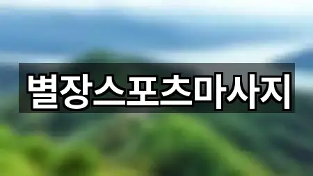 별장스포츠마사지