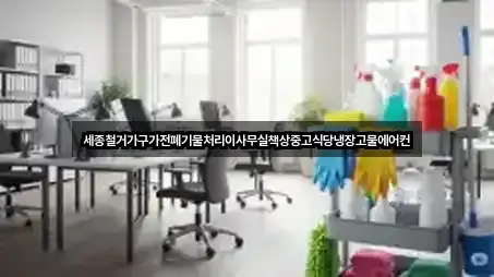 세종특별자치 금남면 사무실청소 방문 많은 4곳
