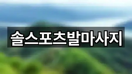 솔스포츠발마사지