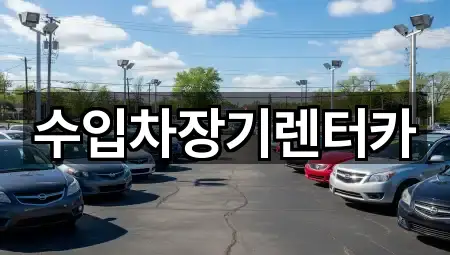 수입차장기렌터카
