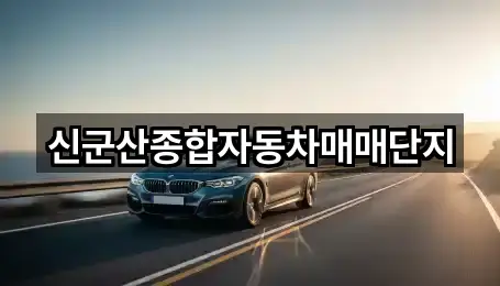신군산종합자동차매매단지