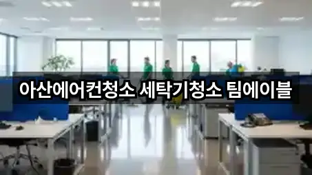 경로 확인: 충남 아산시 풍기동 청소 5곳