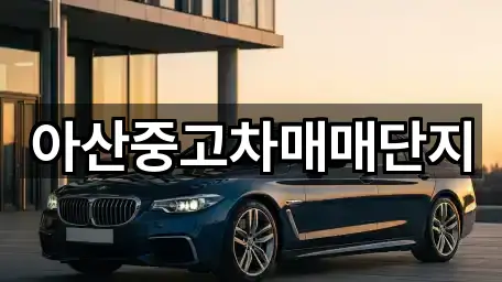 충남 아산 온천동 중고차 빠른 탐색 5곳