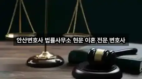 경기도 선부동 이혼전문변호사 1곳 빠른 확인