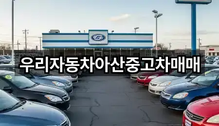 우리자동차아산중고차매매