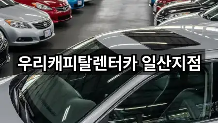 우리캐피탈렌터카 일산지점