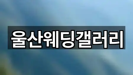 울산광역시 중구 북정동 웨딩컨설팅 가까운 곳 5곳