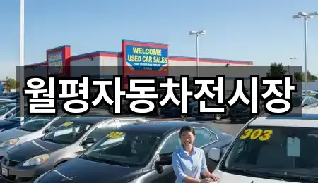 월평동 자동차전시장 5곳 위치 빠르게