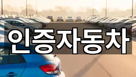 인증자동차