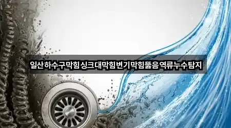즉시 확인: 고양시 일산동구 중산동 누수탐지 5곳