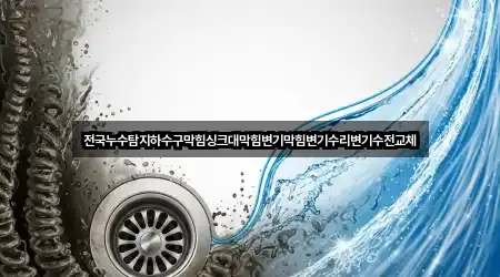 전국누수탐지하수구막힘싱크대막힘변기막힘변기수리변기수전교체