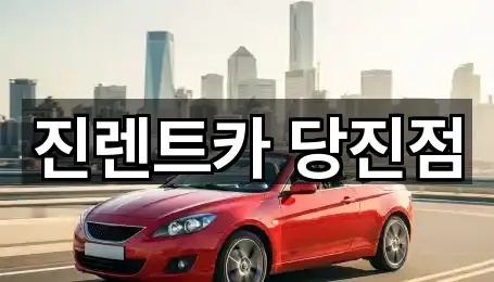 충청남도 당진시 고대면 렌트카 신규 등록 5곳