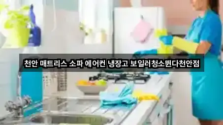 지도 링크 모음: 충남 천안 서북구 부대동 청소 5곳