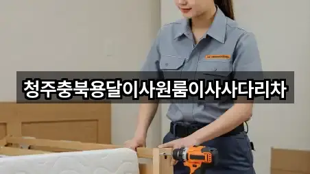 청주충북용달이사원룸이사사다리차