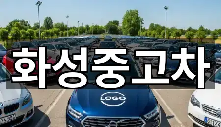 화성시 남양읍 중고차 비교표 5곳