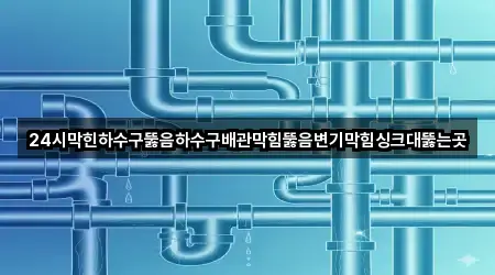 24시막힌하수구뚫음하수구배관막힘뚫음변기막힘싱크대뚫는곳