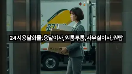 원터치: 경남 완암동 용달이사 3곳